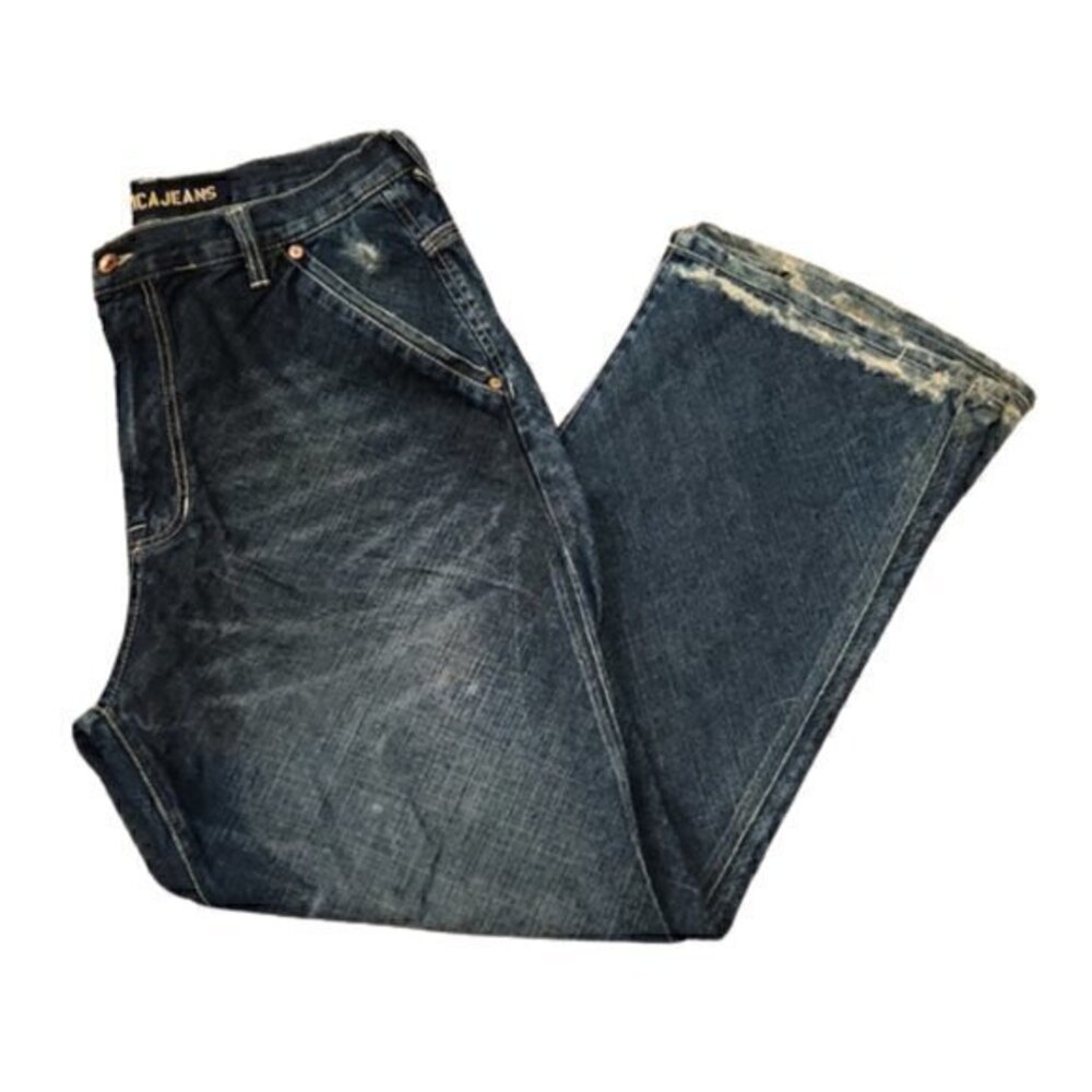 [Nautica] Dark Blue Straight Jeans - Size 34x30